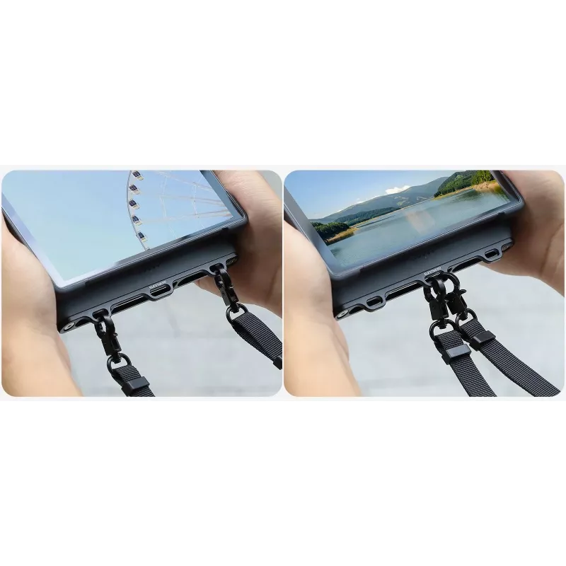SUNNYLIFE kaula-/olkanauha lanyard -pidike DJI RC Pro 2 -kauko-ohjaimelle - musta
