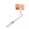 TECH-PROTECT L11S MagSafe Bluetooth -selfietikku jalusta vaaleanpunainen