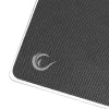 Rampage Vision Glass -hiirialusta XL 450x400 mm mikroetsattu karkaistu lasi musta