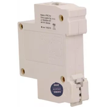 ORNO OR-DP-SB-133 langallinen ovikello, DIN-kisko 1 moduuli, 230V AC, 85 dB, valkoinen/harmaa