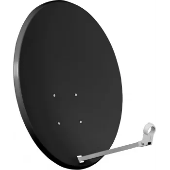 CORAB COR-800SAE-C 80 cm offset-satelliittiantenni, antrasiitti