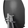 CORAB COR-800SAE-C 80 cm offset-satelliittiantenni, antrasiitti