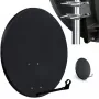 CORAB COR-800SAE-C 80 cm offset-satelliittiantenni, antrasiitti