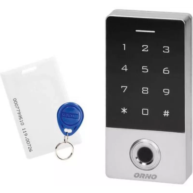 ORNO OR-ZS-822 yhdistelmälukko sormenjälkilukijalla ja RFID-lukijalla