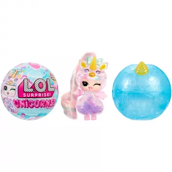 L.O.L. Surprise Unicorn Tots Make-Your-Own yksisarvinen nukke, 1 kpl