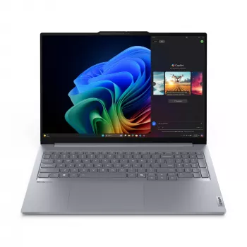 Lenovo ThinkBook 16 G7 QOY Snapdragon X Plus X1P-42-100 16 tuuman WUXGA IPS 300nits heijastamaton 60Hz 32GB DDR5 512GB SSD Qualcomm Adreno Graphics 84Wh Windows 11 Pro Luna Grey 3Y Onsite
