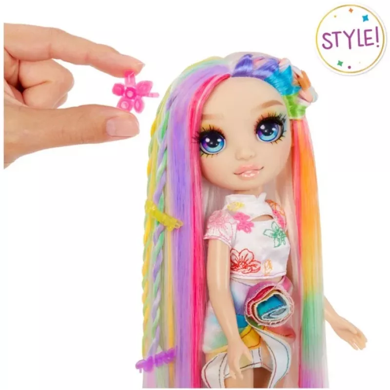 MGA Rainbow High Hair Chalk & Style -nukke - Amaya Raine