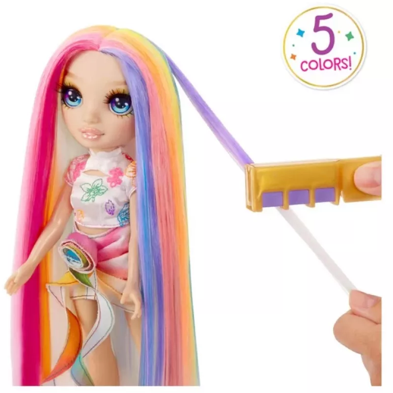 MGA Rainbow High Hair Chalk & Style -nukke - Amaya Raine