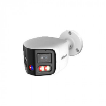 DAHUA IPC-PFW31259S-A180-E2-AS-PV-0280B 5MP kaksoisobjektiivi panorama ulko-verkkokamera aktiivisella pelottelulla, kaksisuuntaisella äänellä ja PoE/Wi-Fi