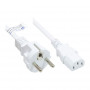 Good Connections Schuko-pistoke - IEC C13 virtakaapeli, valkoinen, 1 m