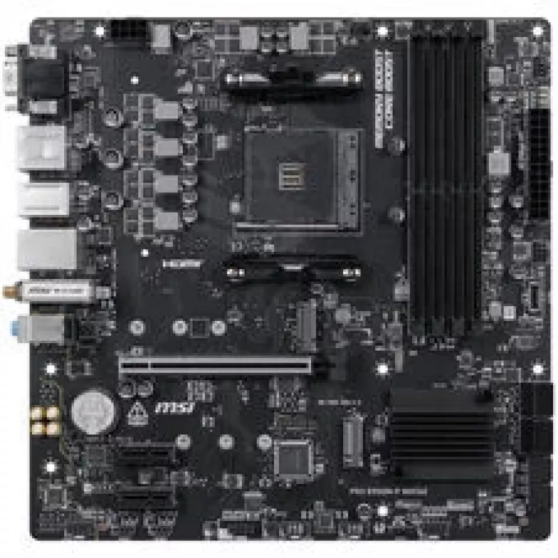 MSI PRO B550M-P WiFi6E emolevy (B550, AM4, mATX, AMD)