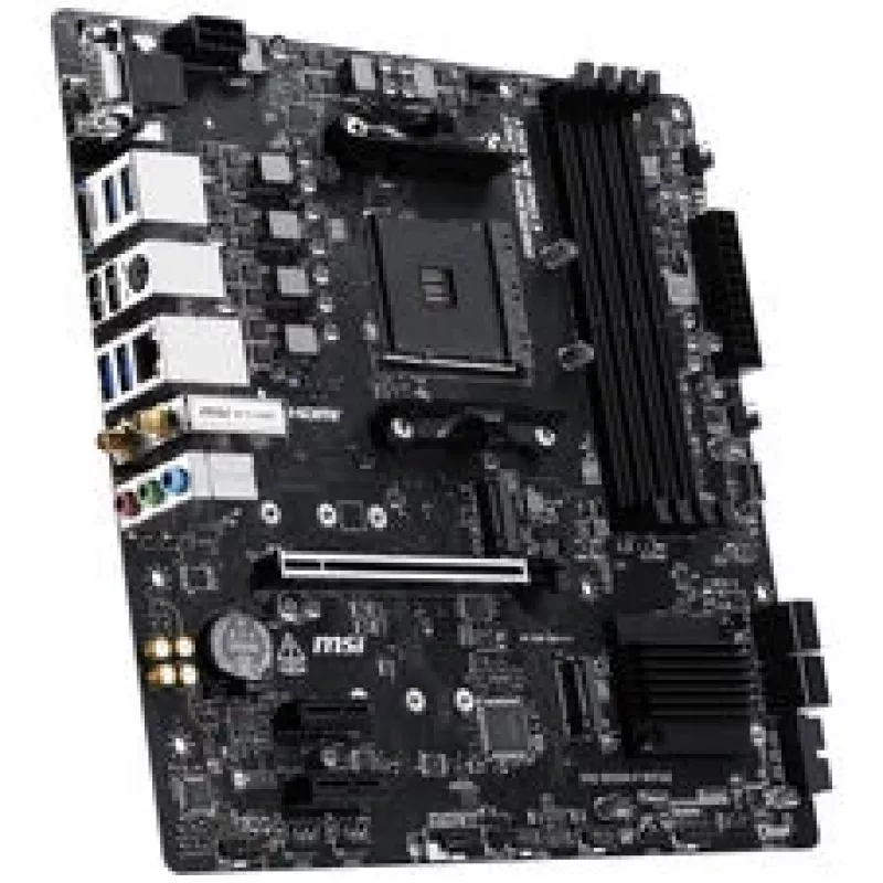 MSI PRO B550M-P WiFi6E emolevy (B550, AM4, mATX, AMD)