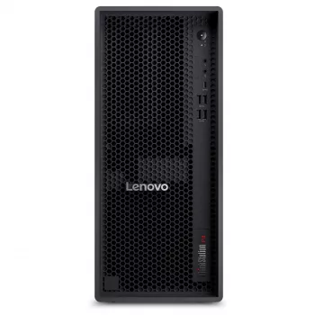 Lenovo ThinkStation P4 30KN Tower -työasema - AMD Ryzen 5 Pro 9655 3,9 GHz, 32 GB RAM, 512 GB NVMe SSD, Radeon-grafiikka, Windows 11 Pro, monitori