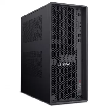 Lenovo ThinkStation P4 30KN Tower -työasema - AMD Ryzen 5 Pro 9655 3,9 GHz, 32 GB RAM, 512 GB NVMe SSD, Radeon-grafiikka, Windows 11 Pro, monitori