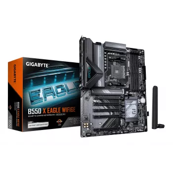 Gigabyte B550 X Eagle WiFi6E ATX-emolevy, AM4, DDR4
