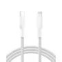 Belkin BOOSTCHARGE punottu USB-C - Lightning -kaapeli 2 m valkoinen