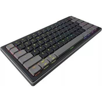CHERRY K63W PRO COMPACT ULTRA-WIDEBAND mekaaninen pelinäppäimistö - CHERRY MX Low Profile 2.0 Red, US-asettelu, musta