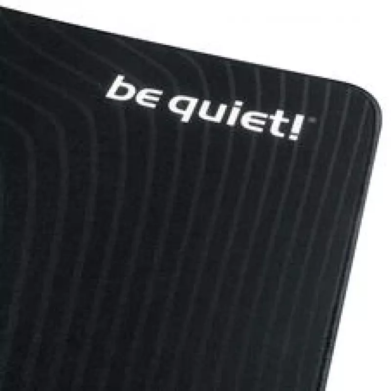 be quiet! hiirimatto XL musta