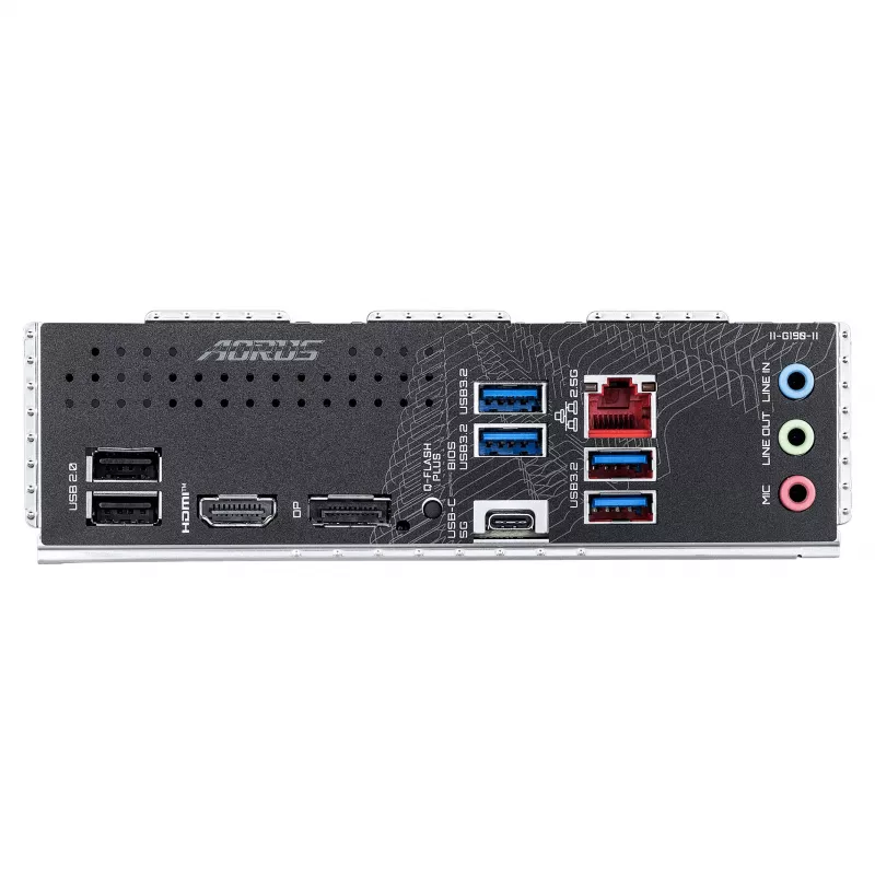 GIGABYTE B550M X AORUS ELITE AM4 Micro-ATX-emolevy, AMD B550, 4x DDR4, HDMI/DP, 2x M.2, 2.5GbE, Wi-Fi 6E