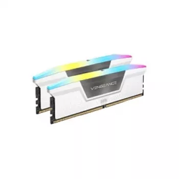 CORSAIR Vengeance RGB 32GB (2x16GB) DDR5 6000MHz CL38 valkoinen Dual Channel -sarja