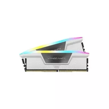CORSAIR Vengeance RGB 32GB (2x16GB) DDR5 6000MHz CL38 valkoinen Dual Channel -sarja