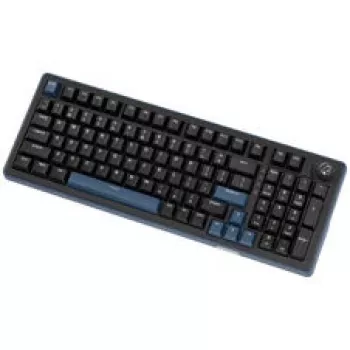 Ducky OK-M 98 -pelinäppäimistö, 98 % -asettelu, hot-swappable, RGB-taustavalo, ANSI US, KTT Wine Red -lineaarikytkimet