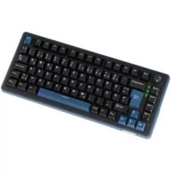Ducky OK-M 75 mekaaninen pelinäppäimistö, 75 % -asettelu, hot-swappable KTT tuntokytkimet, RGB-valaistus, ISO, musta