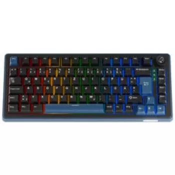 Ducky OK-M 75 mekaaninen pelinäppäimistö, 75 % -asettelu, hot-swappable KTT tuntokytkimet, RGB-valaistus, ISO, musta