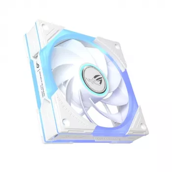 ASUS ROG Eurux GR120 ARGB Reverse Fan White Edition, 120 mm, yksittäispakkaus