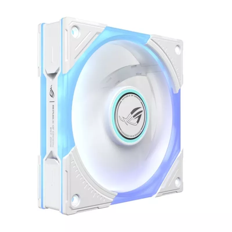 ASUS ROG Eurux GR120 ARGB Reverse Fan White Edition, 120 mm, yksittäispakkaus