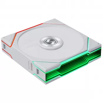 Lian Li UNI FAN TL FLEX Wireless ARGB Reverse Blade 120mm -tuuletin - valkoinen