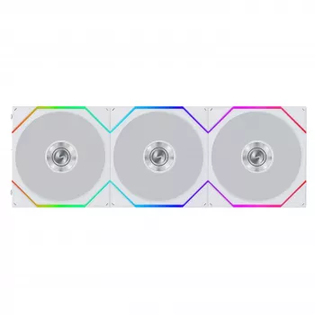 Lian Li UNI FAN TL FLEX Wireless ARGB 120mm -tuuletin, valkoinen, 3 kpl:n pakkaus ohjaimella
