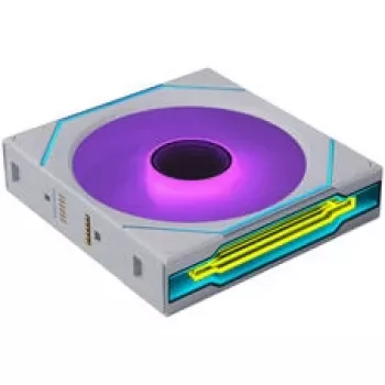 Lian Li UNI FAN SL-INF FLEX Wireless ARGB Reverse Blade 120mm tuuletin - valkoinen