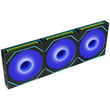 Lian Li UNI FAN SL-INF FLEX Wireless ARGB Reverse Blade 120mm tuuletin 3 kpl:n pakkaus ja ohjain - musta