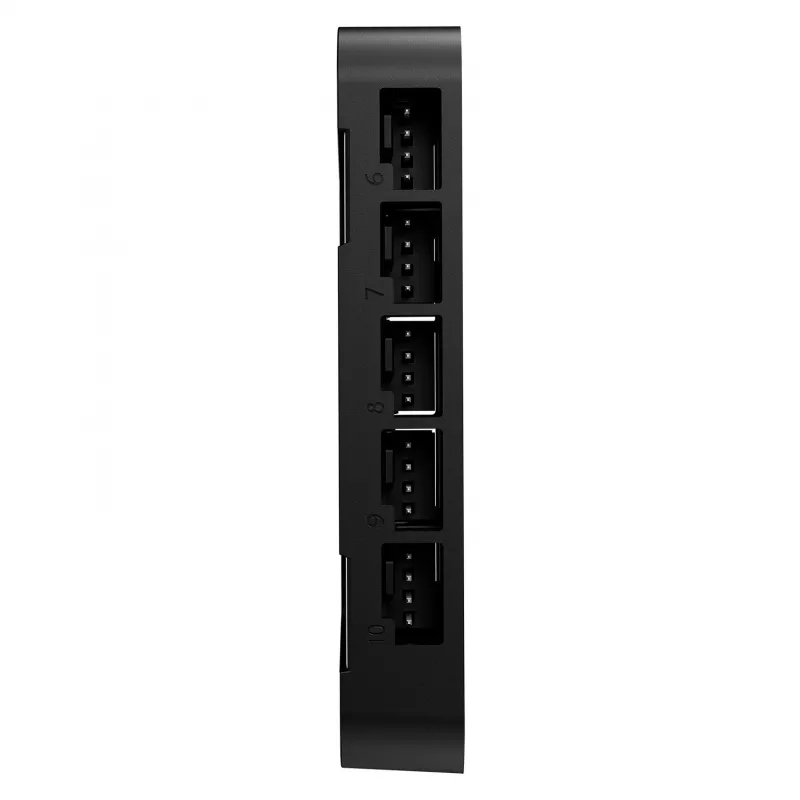 ARCTIC Fan Controller 10-Port PWM Hub SATA-virtalähdöllä, musta