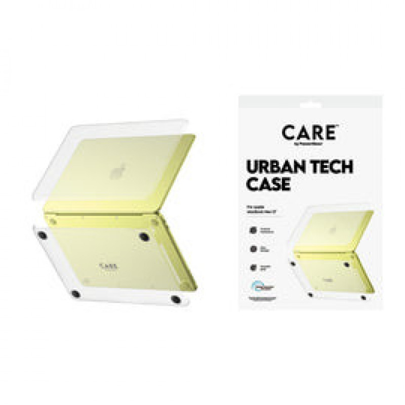 PanzerGlass ClearCase läpinäkyvä kovakuorinen kotelo MacBook Air 13 inch (M2/M3)