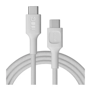 Green Cell PowerStream USB-C - USB-C kaapeli 100W PD 2m valkoinen