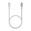 Green Cell PowerStream USB-C - USB-C kaapeli 100W PD 2m valkoinen