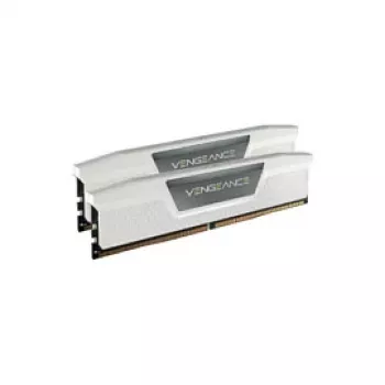 CORSAIR Vengeance RGB 32GB (2x16GB) DDR5 6000MHz CL38 valkoinen työpöytämuistisarja