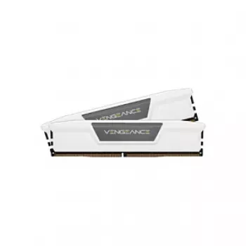 CORSAIR Vengeance RGB 32GB (2x16GB) DDR5 6000MHz CL38 valkoinen työpöytämuistisarja