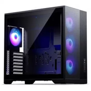 Phanteks XT M5 Midi-Tower PC-kotelo, ATX, Mesh-etu, karkaistu lasi, 3x D-RGB-tuuletin, musta
