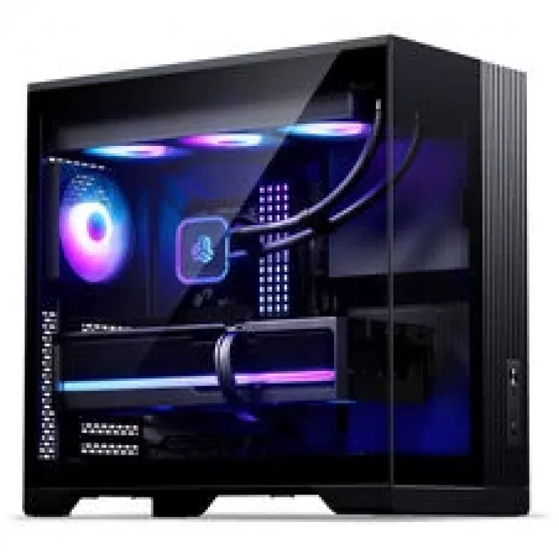 Phanteks XT V5 Midi-Tower PC-kotelo, karkaistu lasi, D-RGB, musta