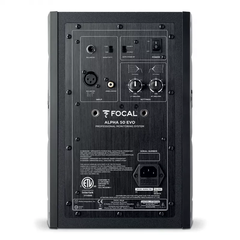 Focal Alpha Evo 50 - aktiivinen 2-tie studiomonitori (yksittäin)