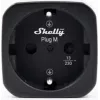 Shelly Plug M Gen3 musta älypistoke energianseurannalla, 13A, Wi-Fi & Bluetooth