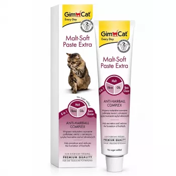 GimCat Malt-Soft Paste Extra - karvanpoistopasta kissoille, 100g