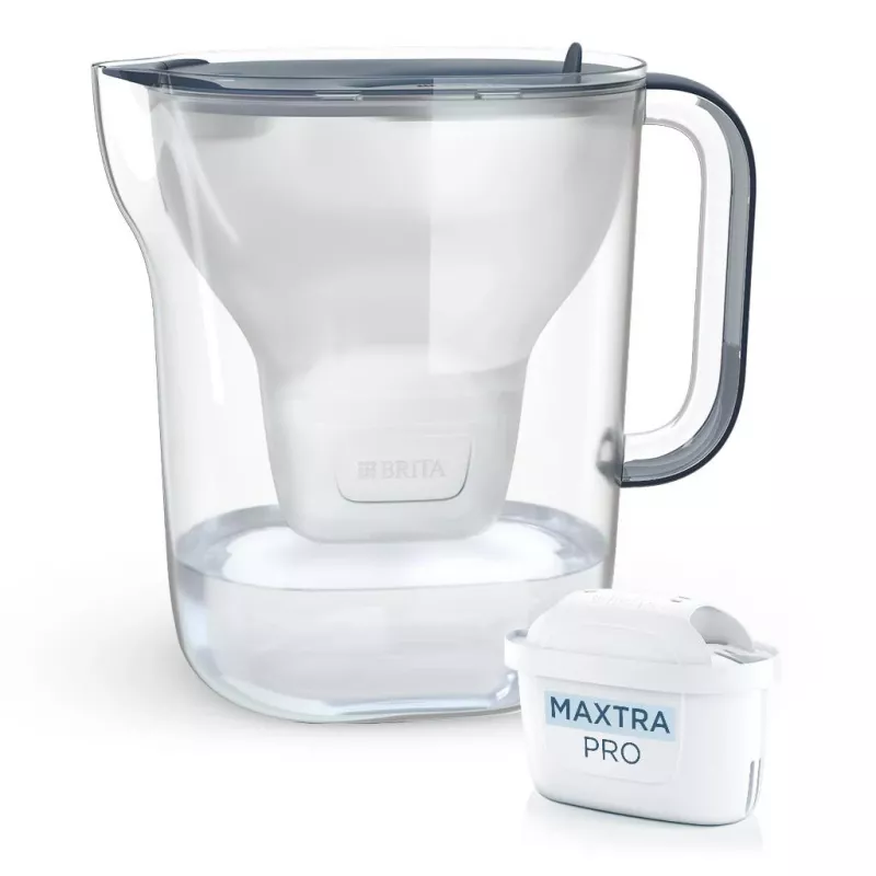 BRITA Style Essential XL sininen vedensuodatinkannu MAXTRA PRO Pure Performance -suodattimella
