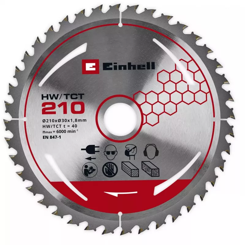 Einhell TE-TS 36/8 T Li-Solo akku-pöytäpyörösaha 210 mm (4340455)