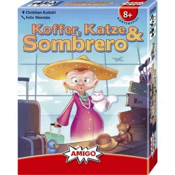 AMIGO Koffer, Katze & Sombrero lastenpeli muistipeli