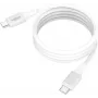 ANSMANN magneettinen USB-C-silikakaapeli 1,2 m valkoinen