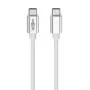 ANSMANN USB-C–USB-C data- ja latauskaapeli 1,2 m valkoinen 60W